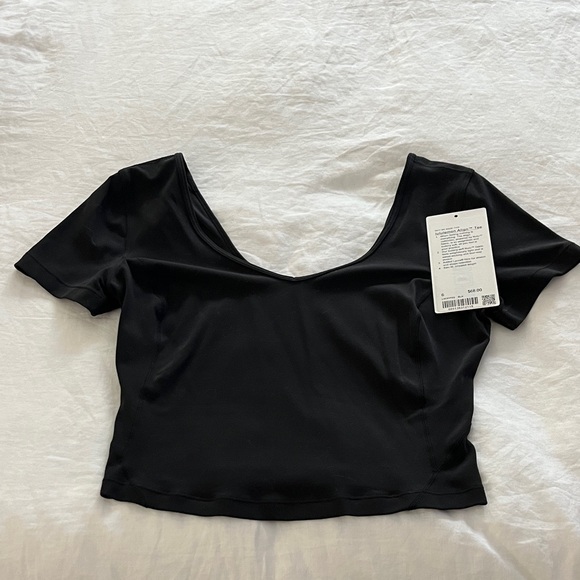 lululemon athletica Tops - lululemon athletica Align Tee - Black